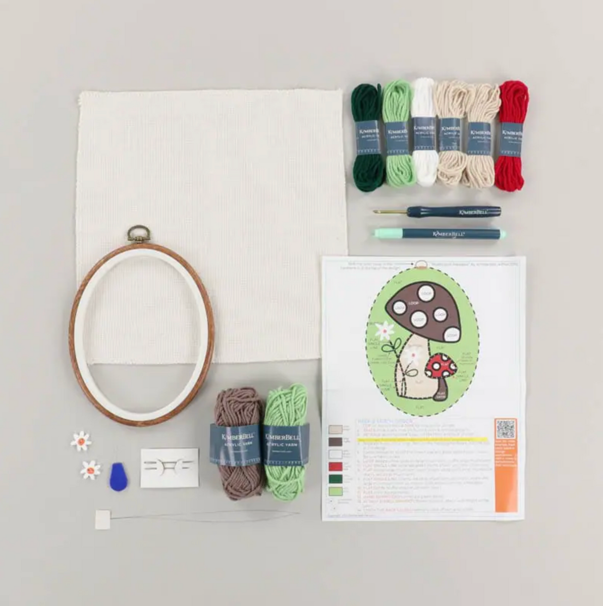 Mushroom Meadows – Punch Needle Plus Kit – Aunt Ree's Quilt Shop