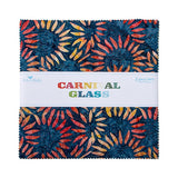 Expressions Batiks Carnival Glass 10" Stacker