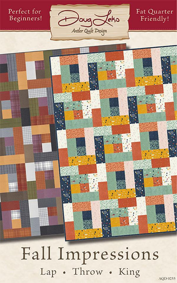 Fall Impressions Quilt Pattern by Doug Leko
