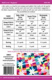 Little Lights Quilt Kit using Sagewood by Crystal Manning