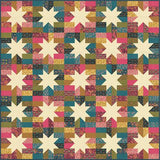 Little Lights Quilt Kit using Sagewood by Crystal Manning