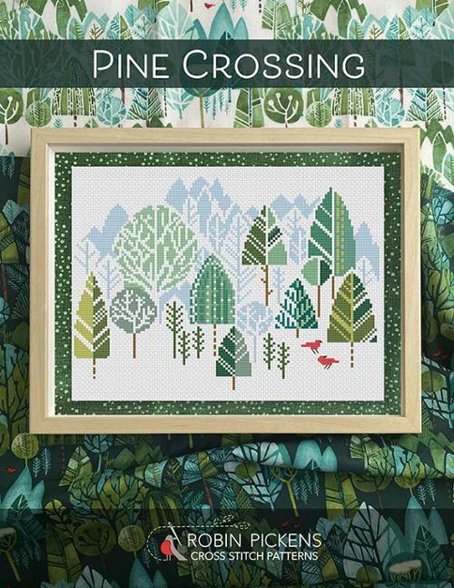 Pine Crossing Cross Stitch Pattern by Robin Pickens