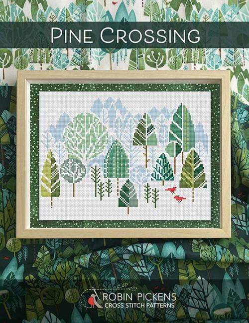 Anne Rees Designs Patterns Pine Crossing Cross Stitch Pattern by Robin Pickens – Aunt Ree's Quilt Shop
