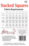 Stacked Squares Quilt Pattern Happy Quilting Patterns by Melissa Corry