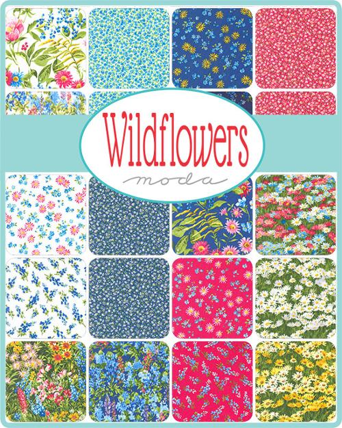 Wildflowers 2024 Fat Quarter Bundle 17 skus