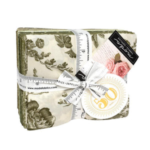 Meadow Green FQ Bundle by 3 Sisters for Moda