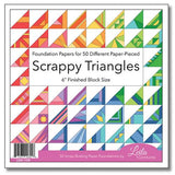 6" Scrappy Triangle by Leila Gardunia