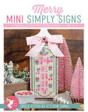 Merry Mini Simply Signs Cross Stitch by Its Sew Emma