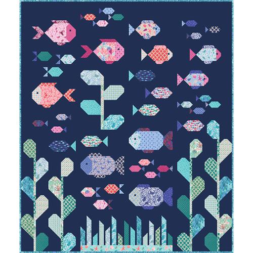 Reef- Lagoon Quilt Kit by Kate Spain for Moda