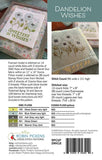 Dandelion Wishes Cross Stitch Pattern by Robin Pickens