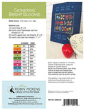 Gathering Bright Blooms Cross Stitch Pattern by Robin Pickens