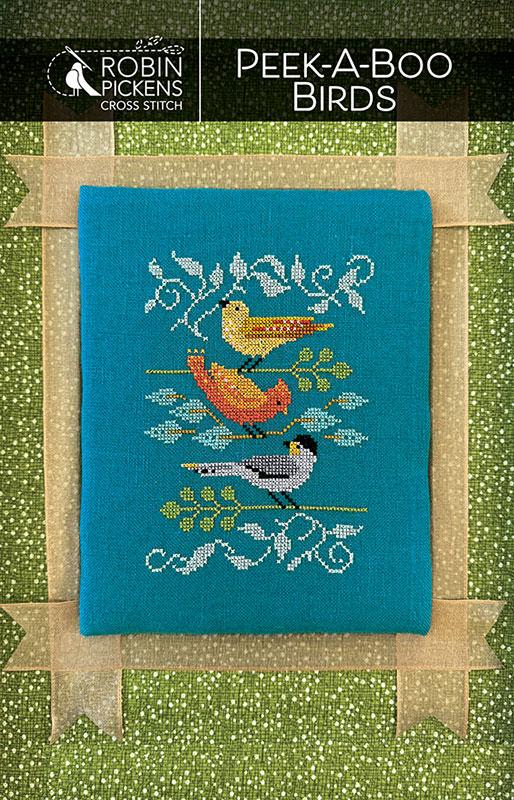 Peek-a-boo Birds Cross Stitch Pattern by Robin Pickens