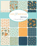 I Love Fall Most by Deb Strain for Moda- 26 Skus 56140AB
