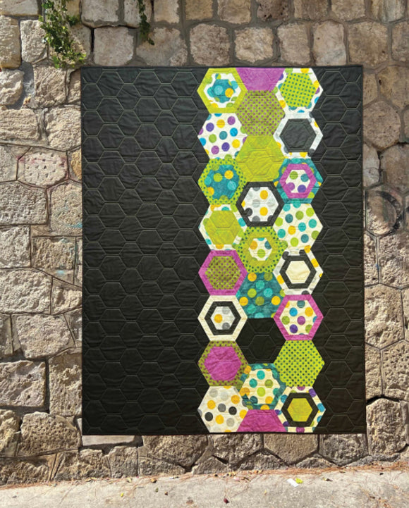 Anne Rees Textiles Hexagon Alley From Cut Loose Press By Anderson, Ann In Quilts – Aunt ...