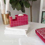 Kimberbell Paper Tape Dispenser, Cranberry Star