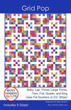 Grid Pop Quilt Pattern