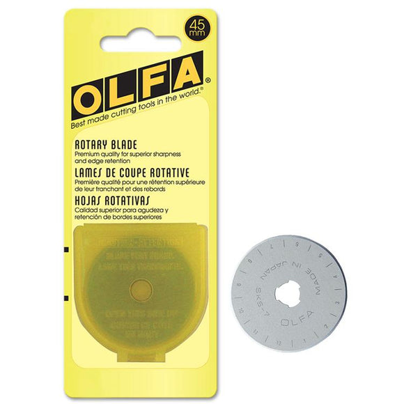 Olfa 45MM Rotary Blade- Single Pack