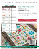 Flea Market Flowers Cross Stitch Pattern by Lori Holt of Bee in my Bonnet