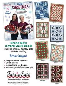 Fabric Cafe- Quick Christmas 3 Yard Quilts