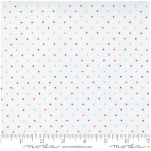 Twinkle Metallic Patriotic by April Rosenthal for Moda Fabrics