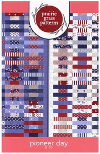 Pioneer Day Quilt Kit using Star Spangled fabrics by April Rosenthal