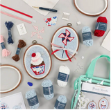 Patriotic Party! Punch Needle Plus Embroidery Kit from Kimberbell