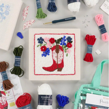 Americana Cowgirl Punch Needle Plus Kit from Kimberbell