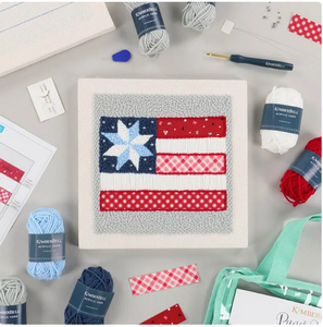 Stars & Stripes Forever Punch Needle Plus Kit