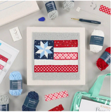 Stars & Stripes Forever Punch Needle Plus Kit