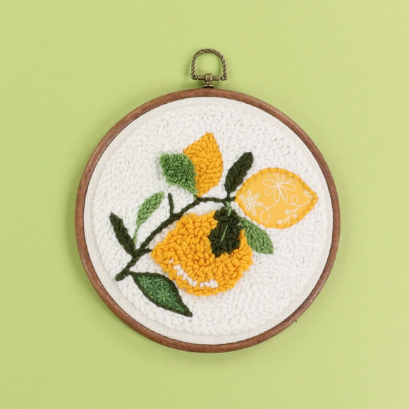 You're the Zest Punch Needle Embroidery Kit from Kimberbell