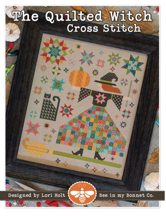 It's Sew Emma The Quilted Witch Cross Stitch Pattern
