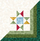 Woodland Christmas Quilt Kit using Bumbleberies from Lewis and Irene