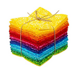 Expressions Batiks Elementals Rainbow Brights Fat Quarter Bundle from Riley Blake