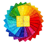 Expressions Batiks Elementals Rainbow Brights Fat Quarter Bundle from Riley Blake