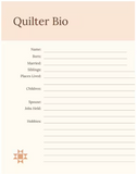 The Quilt Keepsake Book