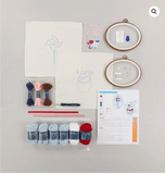 Patriotic Party! Punch Needle Plus Embroidery Kit from Kimberbell