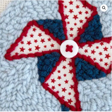 Patriotic Party! Punch Needle Plus Embroidery Kit from Kimberbell