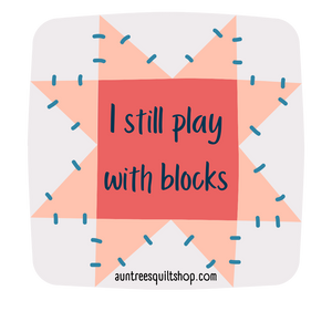 "I Still Play With Blocks" 2" Sticker