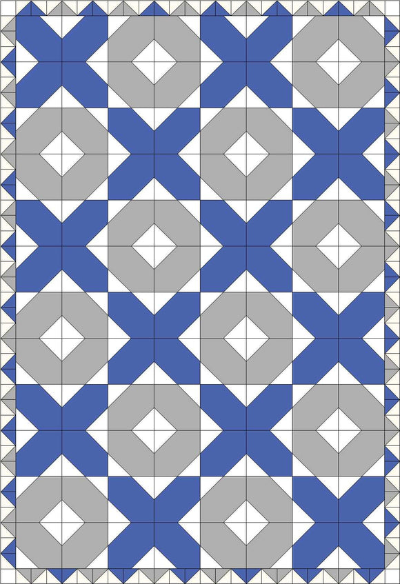 Hugs and Kisses Quilt Pattern PDF Download