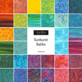 Sunburst Batiks Fat Quarter Bundle 30 skus 4370AB Moda