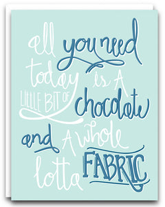 All You Need Today Note Card