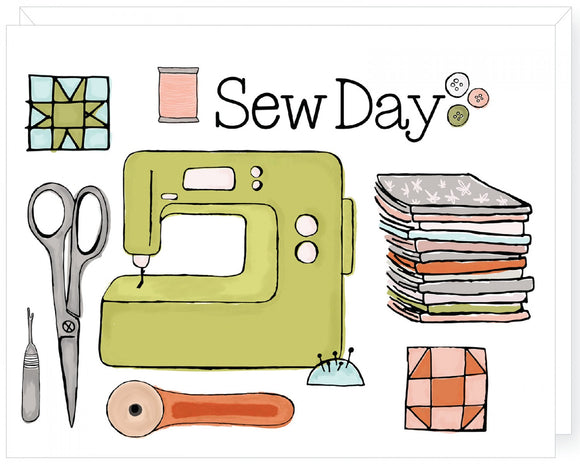 Sew Day Note Card