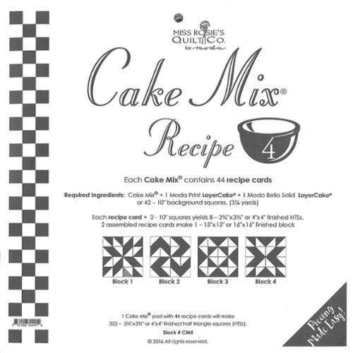 Moda Cake Mix Recipe #4