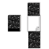 Black and White Pocket Notepad by Alli K